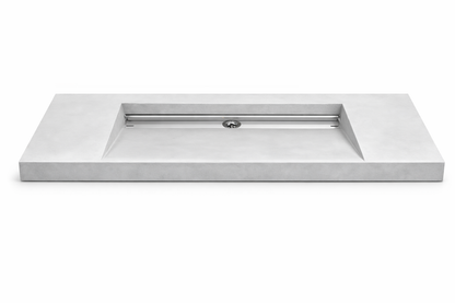 Umywalka zintegrowana z blatem 120x40x10cm C.70