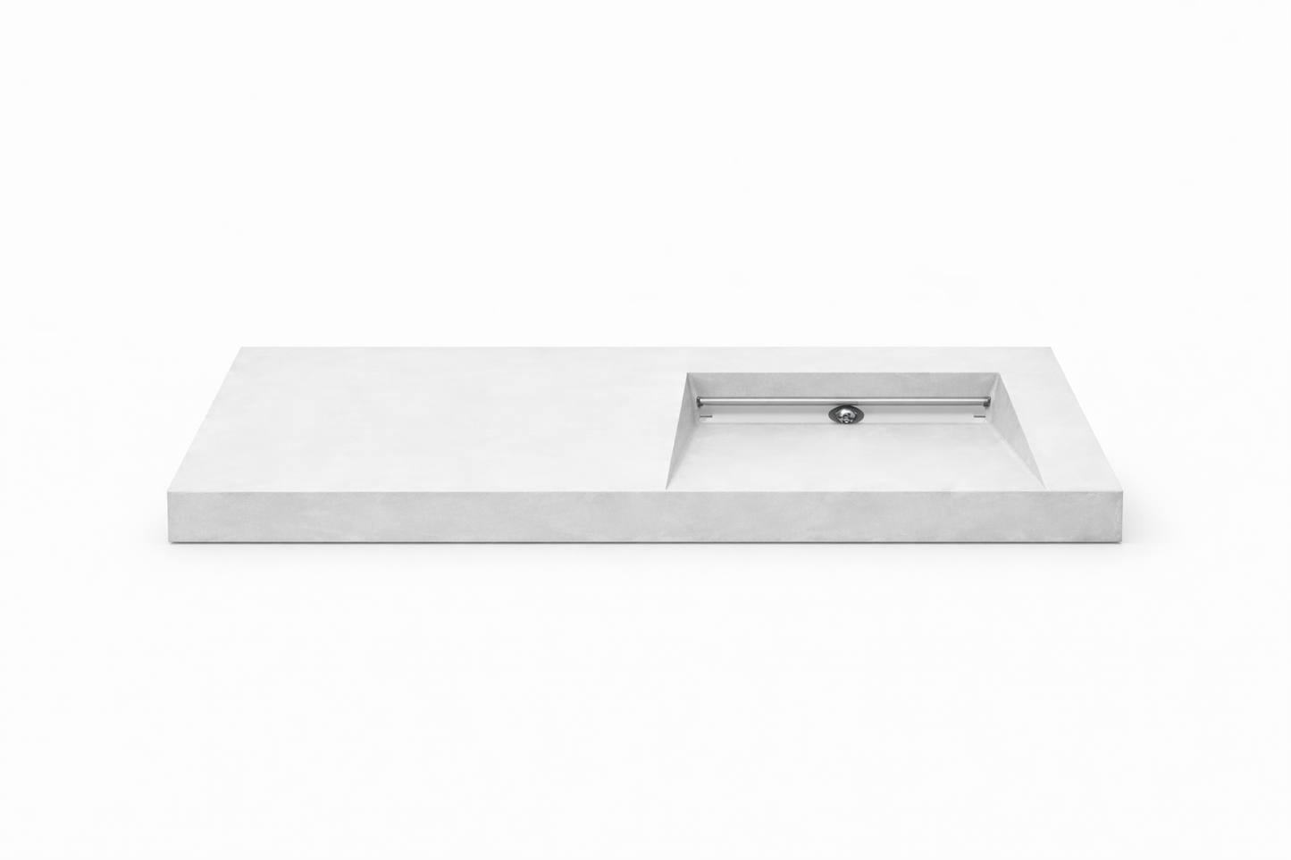 Umywalka zintegrowana z blatem 120x40x10cm LB.50
