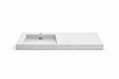 Umywalka zintegrowana z blatem 120x45x10cm PB.50