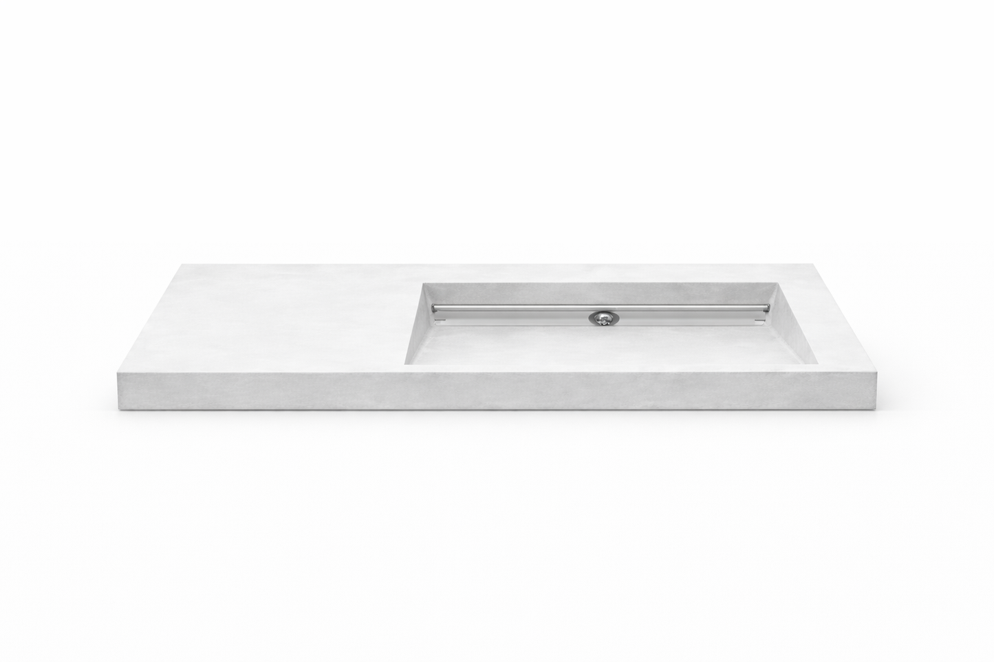Umywalka zintegrowana z blatem 120x45x10cm LB.70