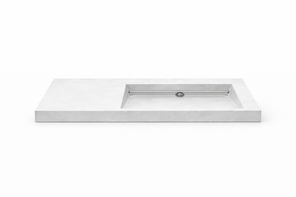 Umywalka zintegrowana z blatem 120x45x10cm LB.70