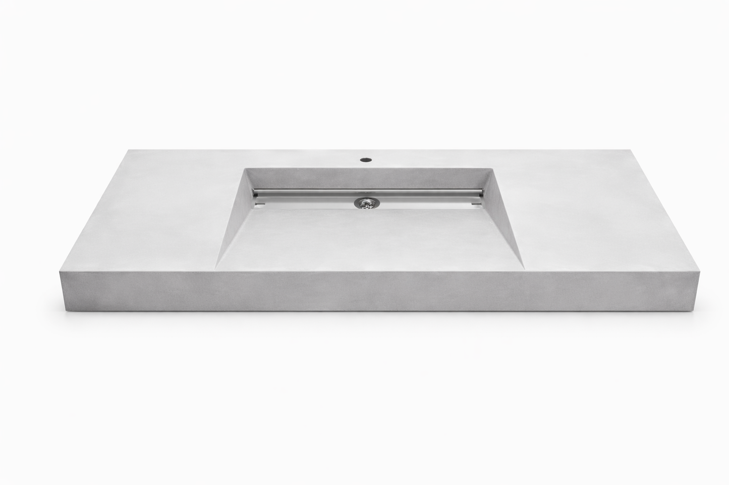 Umywalka zintegrowana z blatem 120x45x10cm C.50