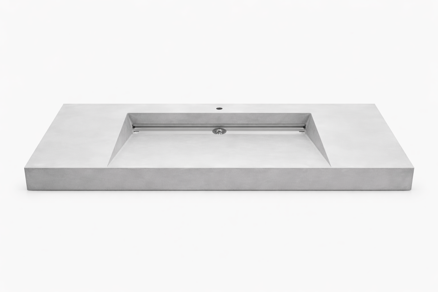 Umywalka zintegrowana z blatem 120x45x10cm C.60