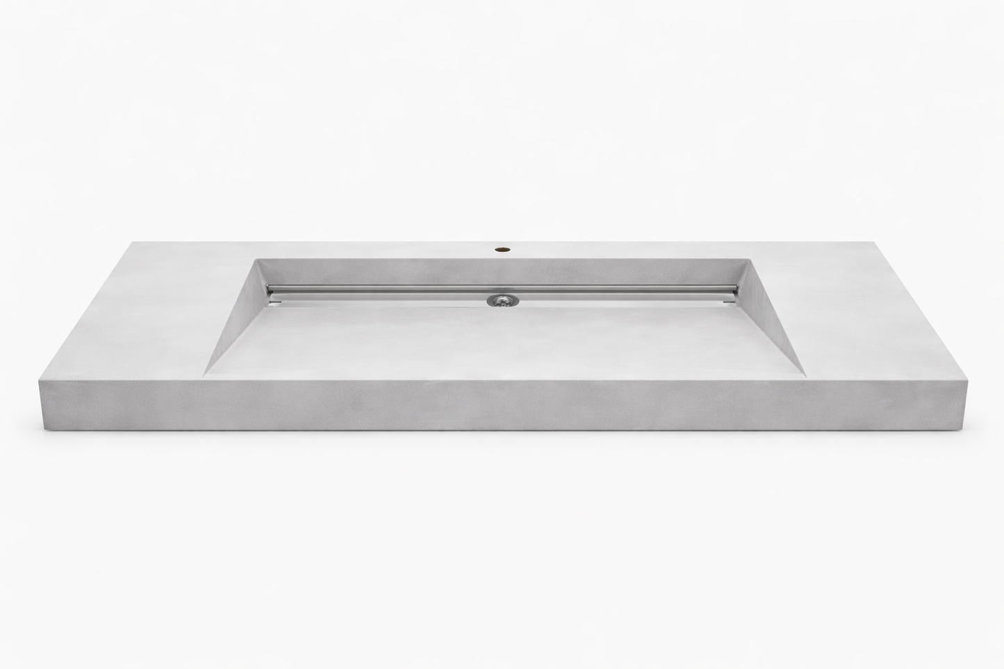 Umywalka zintegrowana z blatem 120x45x10cm C.70