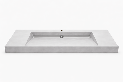Umywalka zintegrowana z blatem 120x45x10cm C.70